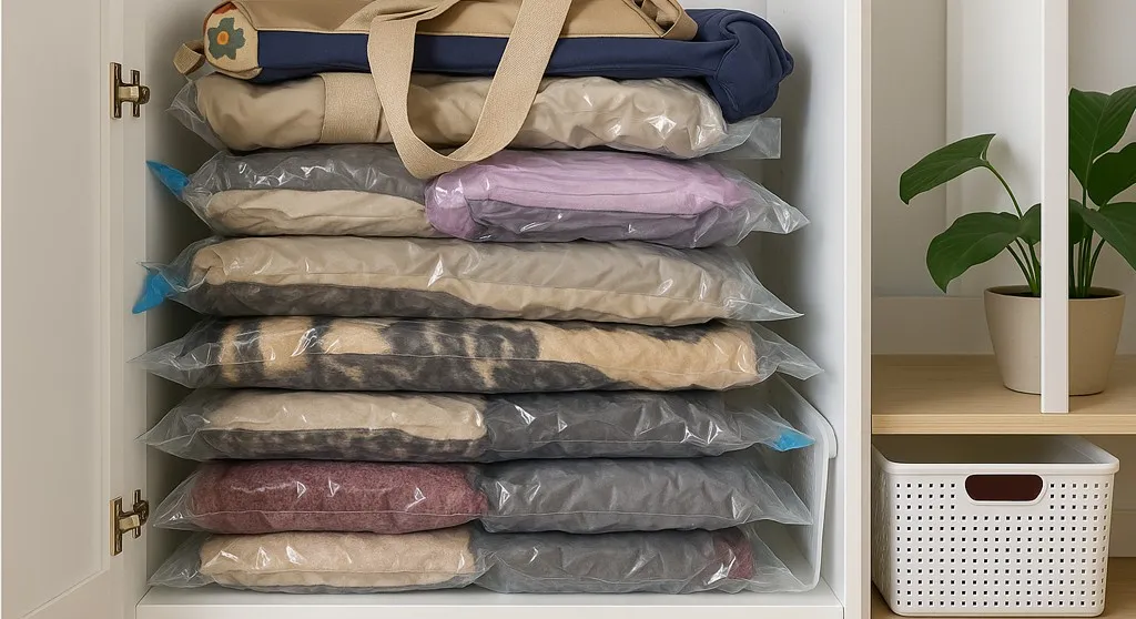 Guia de Armazenamento de Roupas de Verão Durante o Inverno (e Vice-Versa)