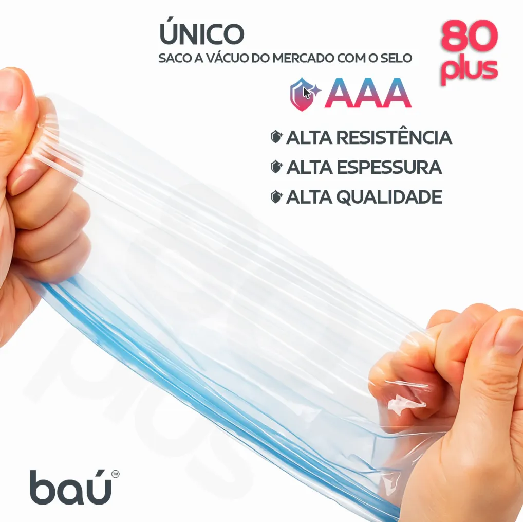 diferenciais do saco a vácuo grande baú